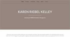 Desktop Screenshot of karenriebelkelley.com
