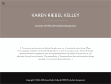 Tablet Screenshot of karenriebelkelley.com